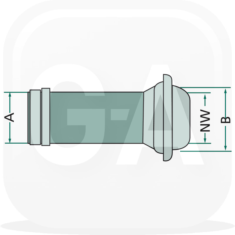 Raccord mâle